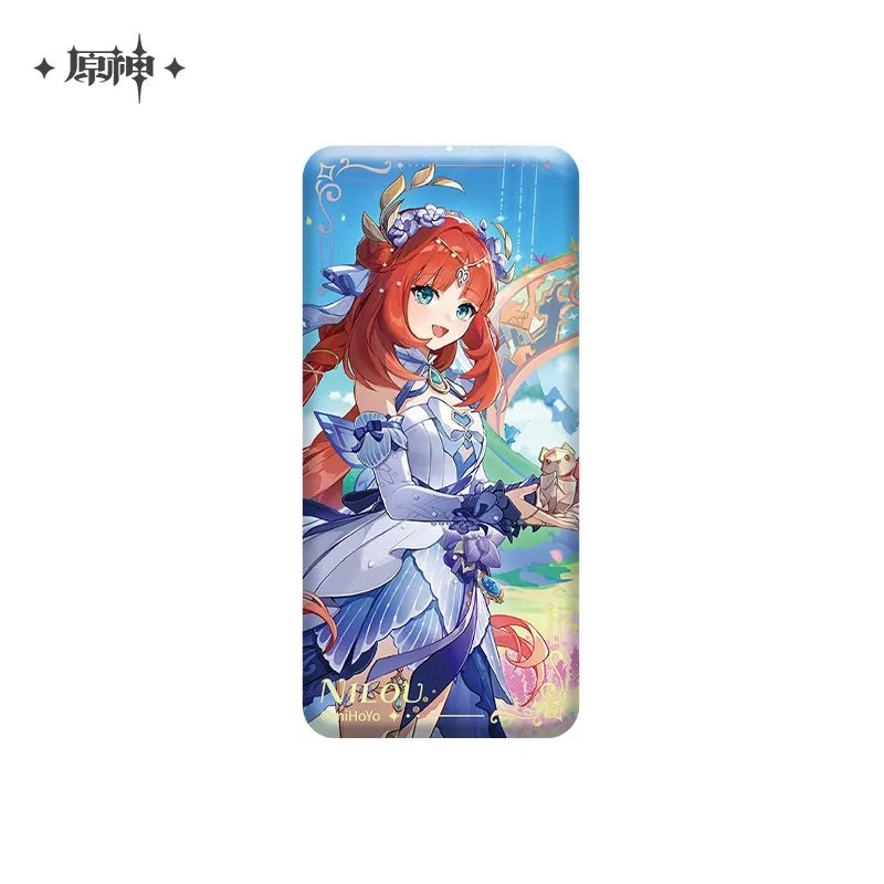 Genshin Impact Theme Series Character Square Badge