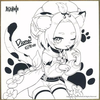 Limited Shikishi Card Board Diona Ver. (Not For Sale)