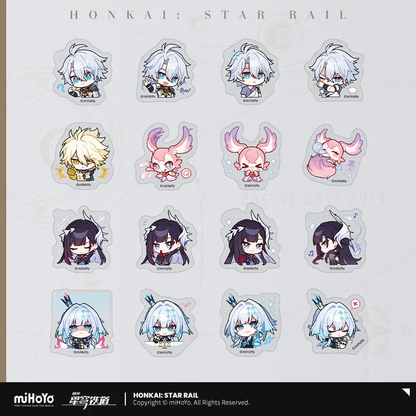 Pom-Pom Exhibition Series Chibi Sticker Box