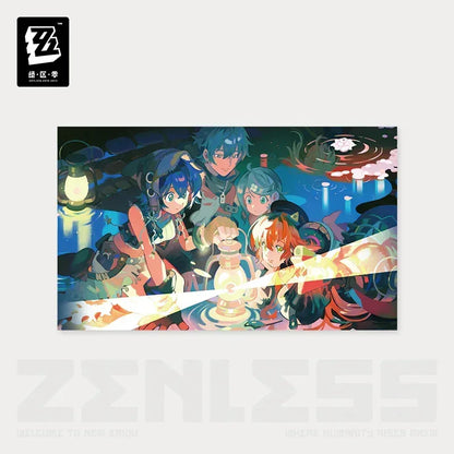 Zenless Zone Zero Random Play Video Tape Series Collectible Posters Vol.4 Dont Go Gentle Into That Night ACG Go Anime www.acg-go.com Art Decor, Zenless Zone Zero