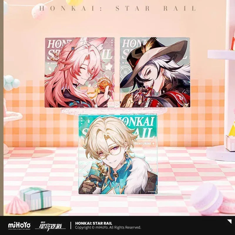 Honkai: Star Rail Universe Candy House Series Acrylic Ornaments Dan Heng ACG Go Anime www.acg-go.com Argenti, Art Decor, Aventurine, Boothill, Cardboard, Castorice, Dan Heng, Firefly, Gepard, Jiaoqiu, Jing Yuan, Kafka, Luka, Luocha, March 7th, Qingque, Rappa, Ruan Mei, Serval, Sparkle
