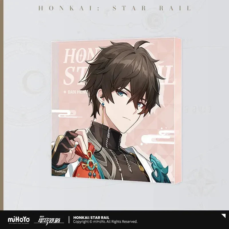 Honkai: Star Rail Universe Candy House Series Acrylic Ornaments Dan Heng ACG Go Anime www.acg-go.com Argenti, Art Decor, Aventurine, Boothill, Cardboard, Castorice, Dan Heng, Firefly, Gepard, Jiaoqiu, Jing Yuan, Kafka, Luka, Luocha, March 7th, Qingque, Rappa, Ruan Mei, Serval, Sparkle