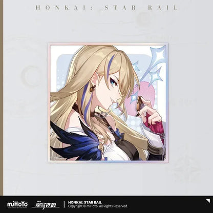 Honkai: Star Rail Universe Candy House Series Shikishi Cardboard Serval ACG Go Anime www.acg-go.com Argenti, Aventurine, Badge, Boothill, Castorice, Dan Heng, Firefly, Gepard, Jiaoqiu, Jing Yuan, Kafka, Luka, Luocha, March 7th, Qingque, Rappa, Ruan Mei, Serval, Sparkle