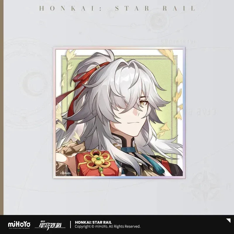 Honkai: Star Rail Universe Candy House Series Shikishi Cardboard Jing Yuan ACG Go Anime www.acg-go.com Argenti, Aventurine, Badge, Boothill, Castorice, Dan Heng, Firefly, Gepard, Jiaoqiu, Jing Yuan, Kafka, Luka, Luocha, March 7th, Qingque, Rappa, Ruan Mei, Serval, Sparkle