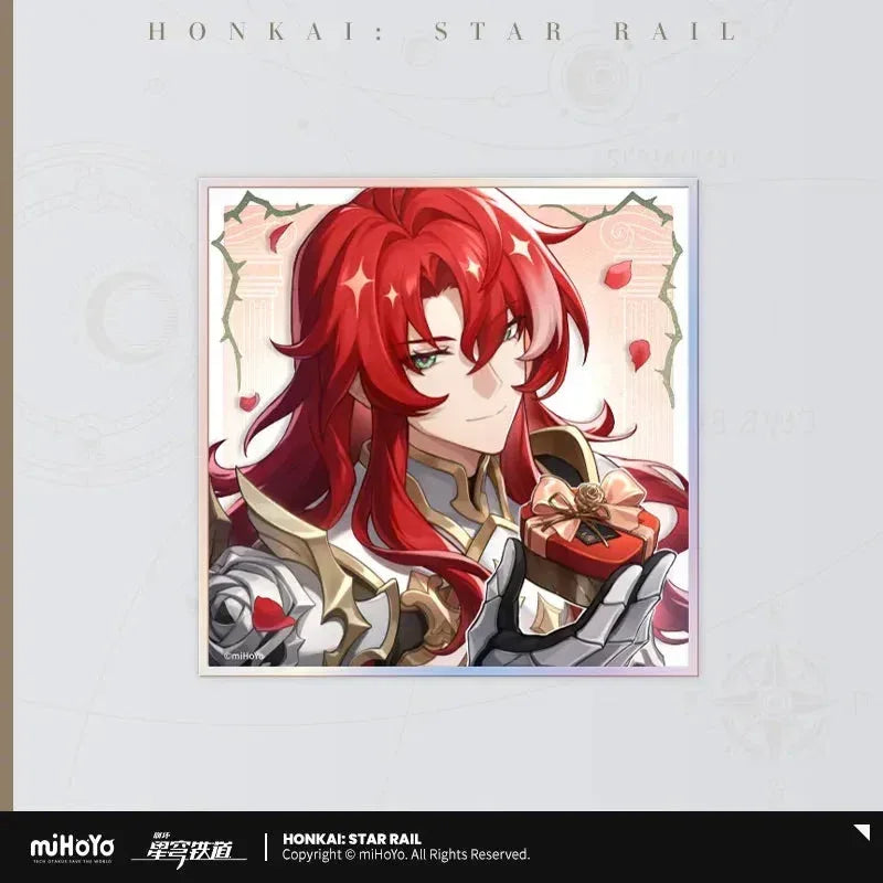 Honkai: Star Rail Universe Candy House Series Shikishi Cardboard Argenti ACG Go Anime www.acg-go.com Argenti, Aventurine, Badge, Boothill, Castorice, Dan Heng, Firefly, Gepard, Jiaoqiu, Jing Yuan, Kafka, Luka, Luocha, March 7th, Qingque, Rappa, Ruan Mei, Serval, Sparkle