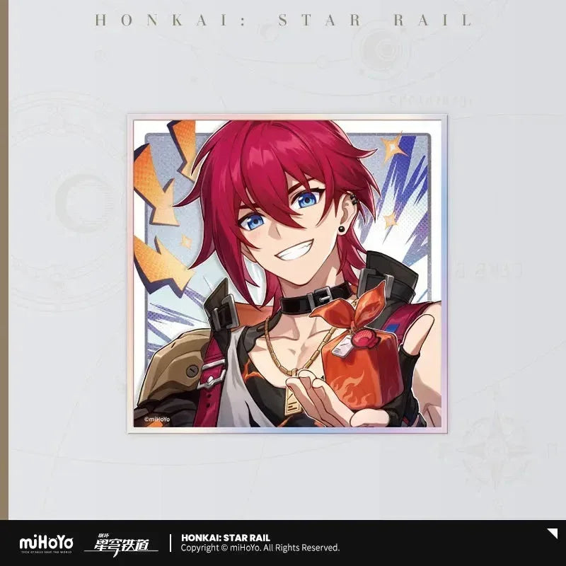 Honkai: Star Rail Universe Candy House Series Shikishi Cardboard Luka ACG Go Anime www.acg-go.com Argenti, Aventurine, Badge, Boothill, Castorice, Dan Heng, Firefly, Gepard, Jiaoqiu, Jing Yuan, Kafka, Luka, Luocha, March 7th, Qingque, Rappa, Ruan Mei, Serval, Sparkle