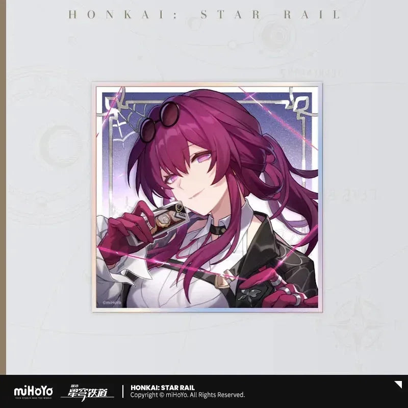 Honkai: Star Rail Universe Candy House Series Shikishi Cardboard Kafka ACG Go Anime www.acg-go.com Argenti, Aventurine, Badge, Boothill, Castorice, Dan Heng, Firefly, Gepard, Jiaoqiu, Jing Yuan, Kafka, Luka, Luocha, March 7th, Qingque, Rappa, Ruan Mei, Serval, Sparkle