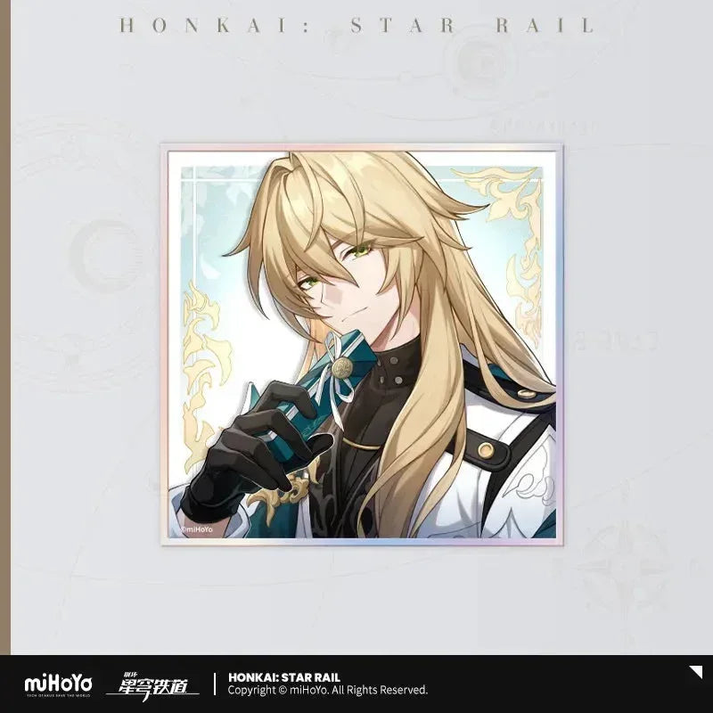 Honkai: Star Rail Universe Candy House Series Shikishi Cardboard Luocha ACG Go Anime www.acg-go.com Argenti, Aventurine, Badge, Boothill, Castorice, Dan Heng, Firefly, Gepard, Jiaoqiu, Jing Yuan, Kafka, Luka, Luocha, March 7th, Qingque, Rappa, Ruan Mei, Serval, Sparkle