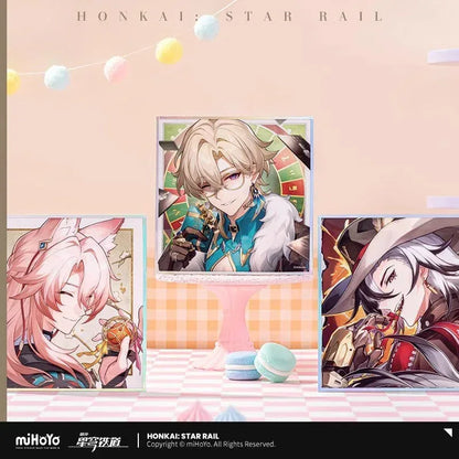 Honkai: Star Rail Universe Candy House Series Shikishi Cardboard Dan Heng ACG Go Anime www.acg-go.com Argenti, Aventurine, Badge, Boothill, Castorice, Dan Heng, Firefly, Gepard, Jiaoqiu, Jing Yuan, Kafka, Luka, Luocha, March 7th, Qingque, Rappa, Ruan Mei, Serval, Sparkle