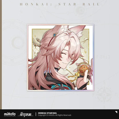 Honkai: Star Rail Universe Candy House Series Shikishi Cardboard Jiaoqiu ACG Go Anime www.acg-go.com Argenti, Aventurine, Badge, Boothill, Castorice, Dan Heng, Firefly, Gepard, Jiaoqiu, Jing Yuan, Kafka, Luka, Luocha, March 7th, Qingque, Rappa, Ruan Mei, Serval, Sparkle