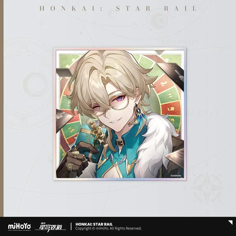 Honkai: Star Rail Universe Candy House Series Shikishi Cardboard Aventurine ACG Go Anime www.acg-go.com Argenti, Aventurine, Badge, Boothill, Castorice, Dan Heng, Firefly, Gepard, Jiaoqiu, Jing Yuan, Kafka, Luka, Luocha, March 7th, Qingque, Rappa, Ruan Mei, Serval, Sparkle