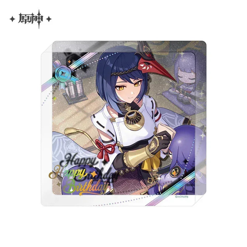 Genshin Impact The Day of Destiny Series Thick Acrylic Coaster 2025