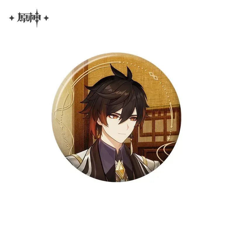Genshin Impact The Long Way Home Series Badge & Photo Card Pendant