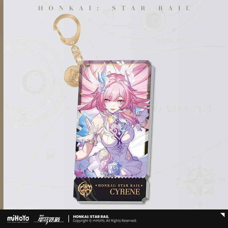 Honkai: Star Rail The Remembrance Character Warp Artwork Acrylic Keychain