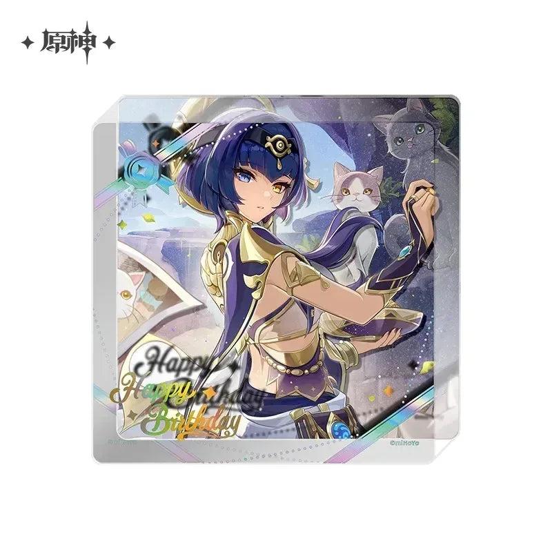 Genshin Impact The Day of Destiny Series Thick Acrylic Coaster 2025