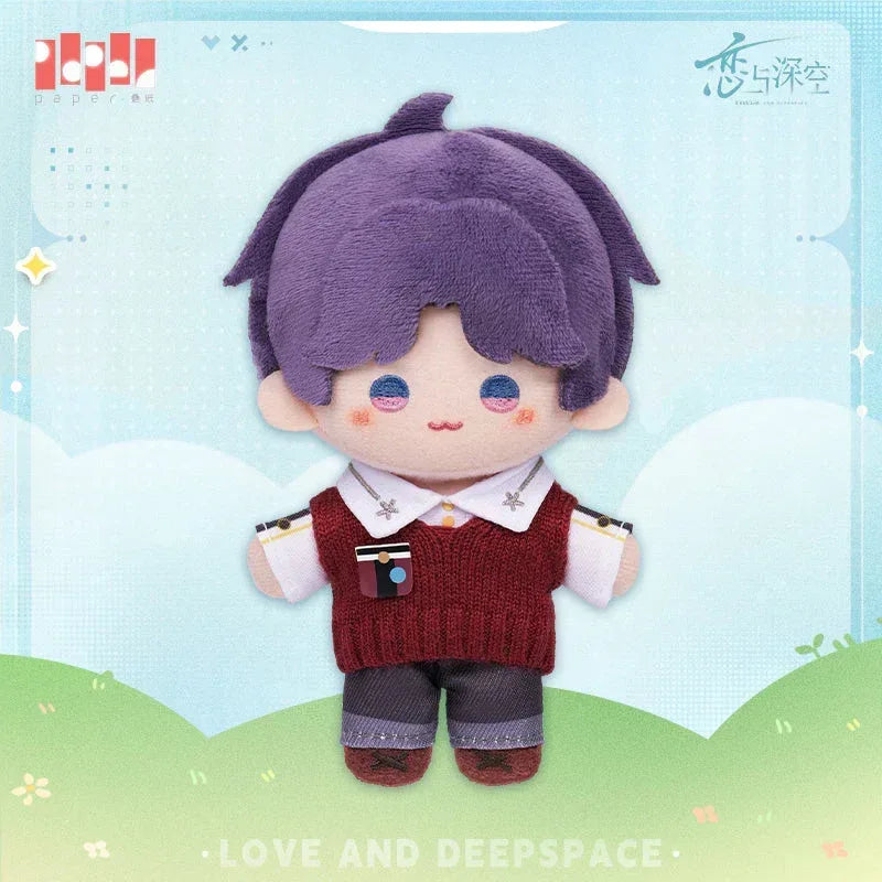 Love and Deepspace Wanderlust Stroll Series Plush Doll Rafayel ACG Go Anime www.acg-go.com Caleb, Plush, Rafayel, Sylus, Xavier, Zayne