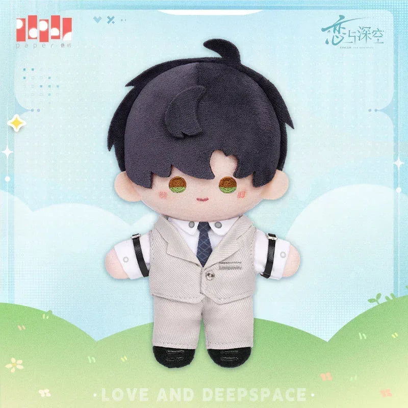 Love and Deepspace Wanderlust Stroll Series Plush Doll Zayne ACG Go Anime www.acg-go.com Caleb, Plush, Rafayel, Sylus, Xavier, Zayne