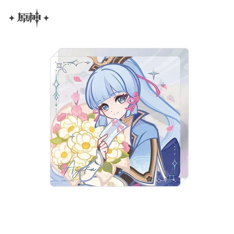 Genshin Impact Voicemail of Fragrance Series Badge & Acrylic Block