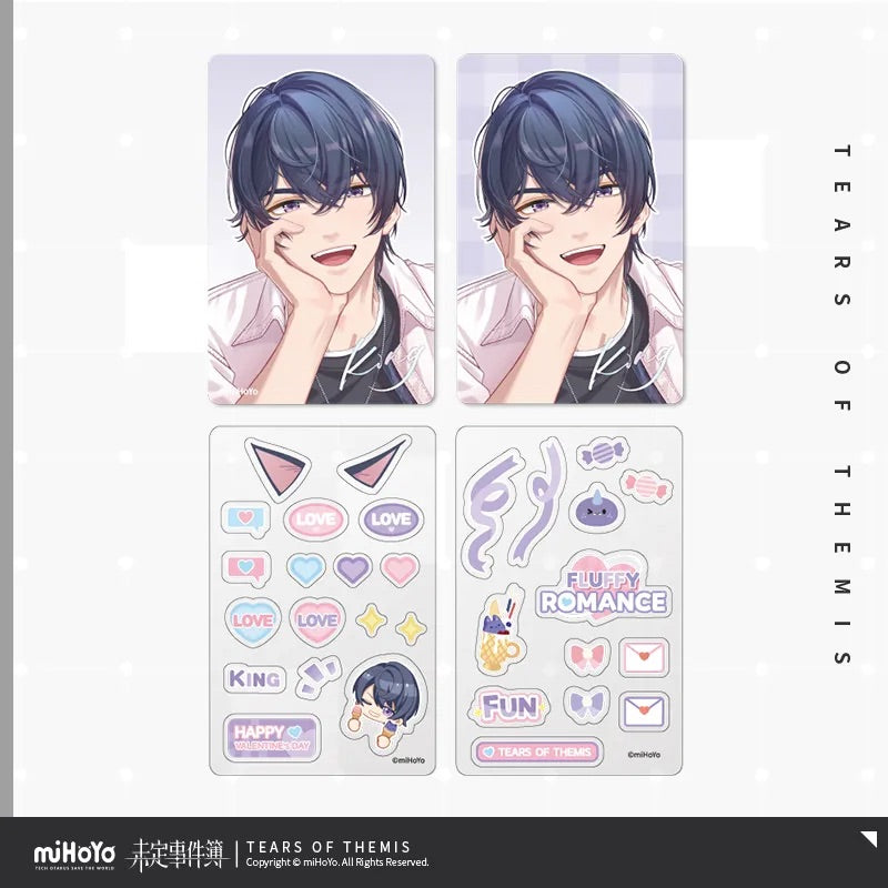 Fluffy Romance Series Exclusive Photo Card Decoration Set