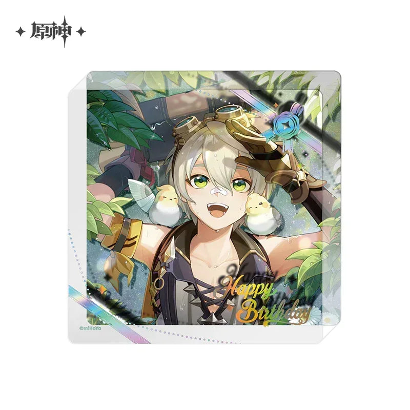 Genshin Impact The Day of Destiny Series Thick Acrylic Coaster 2025