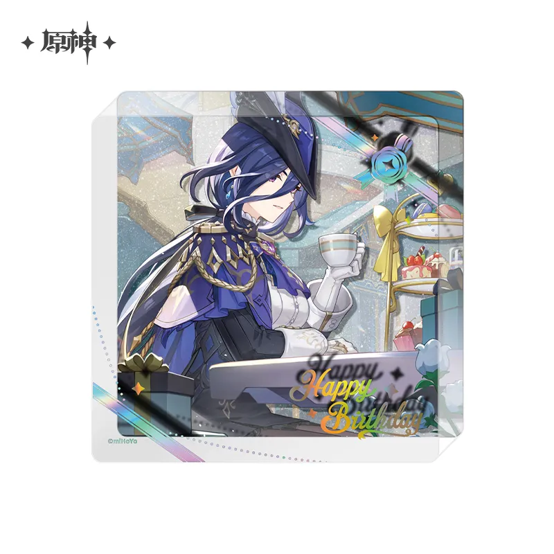 Genshin Impact The Day of Destiny Series Thick Acrylic Coaster 2025