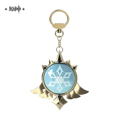 Genshin Impact FES 2023 Series Vision Keychain Mondstadt Cryo ACG Go Anime www.acg-go.com Anemo, Cryo, Dendro, ELectro, Geo, Hydro, Pendant & Keychain, Pyro, Vision