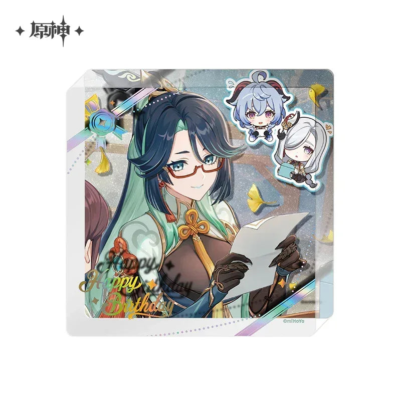 Genshin Impact The Day of Destiny Series Thick Acrylic Coaster 2025